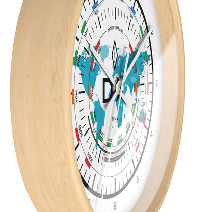 DX TIME World Wall Clock