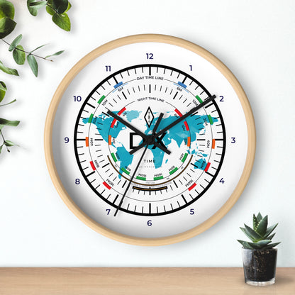 DX TIME World Wall Clock